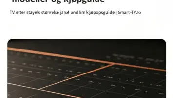 TV på 55 tommer test 2026 – modeller og kjøpsguide | Smart-TV.no