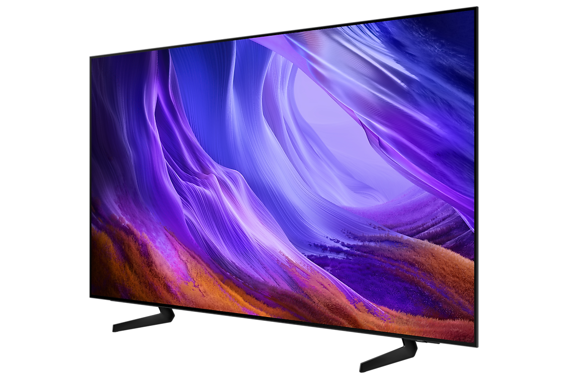 Samsung OLED S85H 65-tommers TV sett forfra