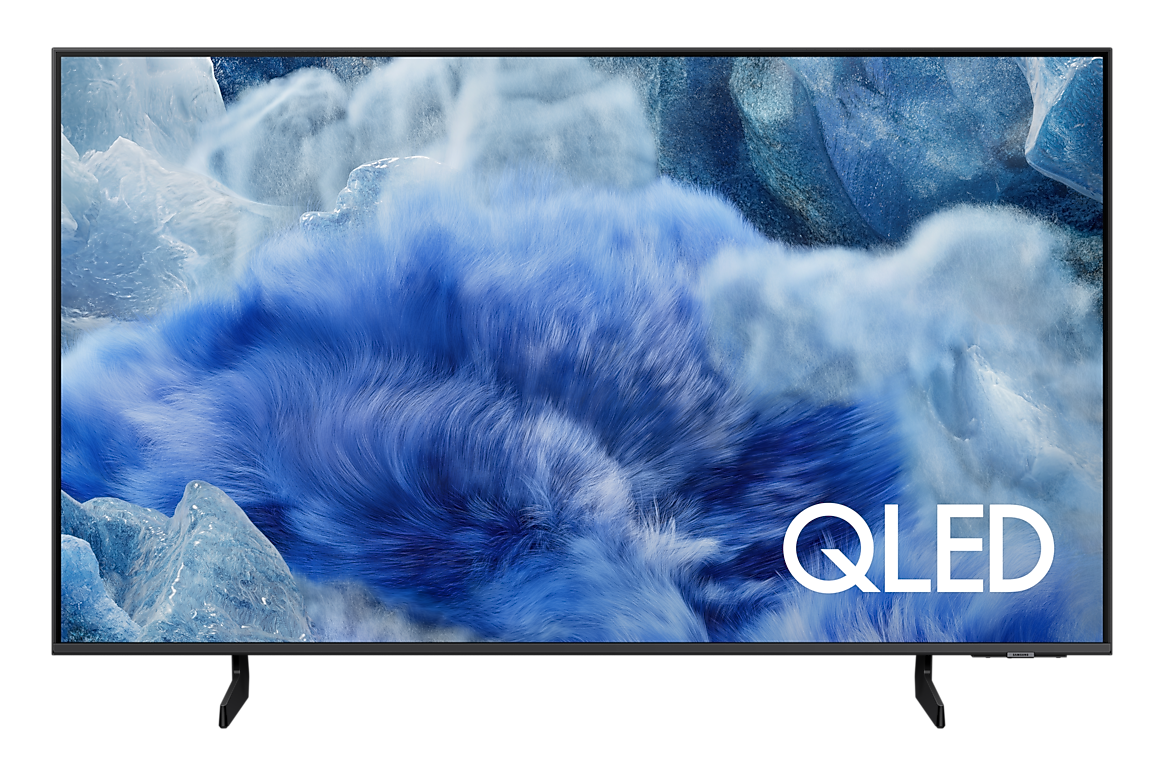 Samsung QLED Q8F 43-tommers smart-TV på to føtter